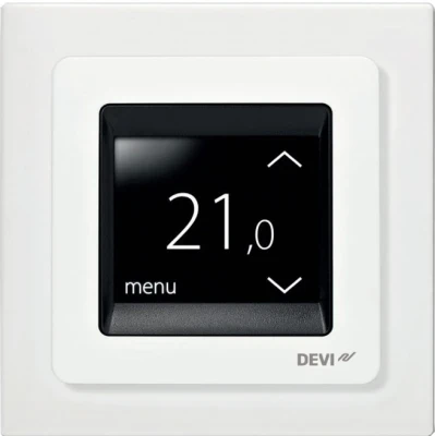 DEVIreg Touch Thermostat - Pure White