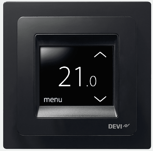 Devireg Touch The Popular Touchscreen Thermostat in Black