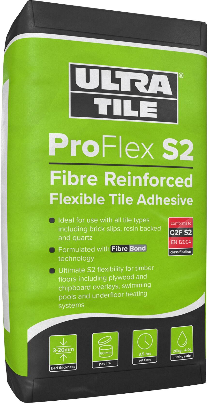 UltraTile Grey Tile Adhesive Underfloor Heating UK UltraTile Grey Tile Adhesive Underfloor Heating UK