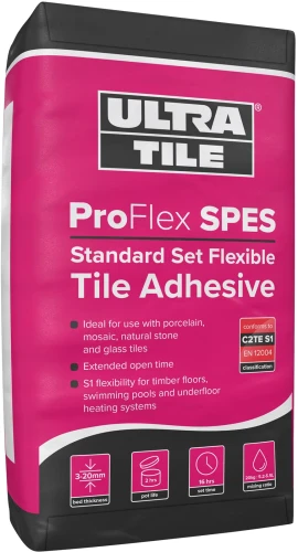 Ultra-Tile ProFlex S1 SP+ES Standard Set Flexible Grey Tile Adhesive