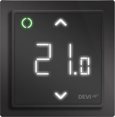 DEVIreg Smart Electric Programmable Thermostat - Black