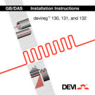 DEVIreg 130, 131, 132 Installation Guide
