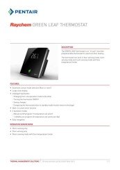 Raychem Green Leaf Thermostat Technical Data Sheet