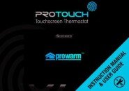 ProWarm ProTouch Installation and Instructions