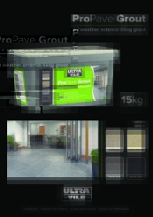 UltraTile ProPave Grout Datasheet