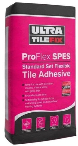 Ultra-Tile ProFlex S1 SP+ES Standard Set Flexible Tile Adhesive (White)