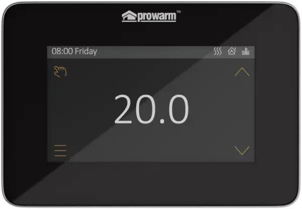 electric underfloor heating thermostat prowarm wifi thermostat
